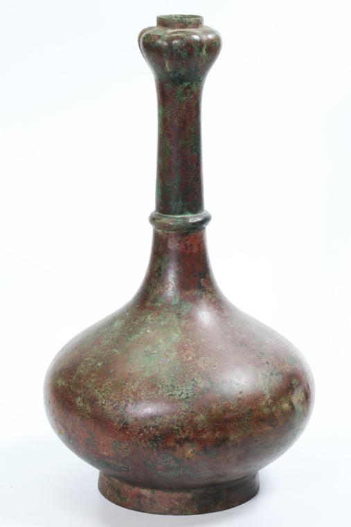 , 202 BC - 220 AD, Han Dynasty (202 BC - 220 AD), Bronze garlic mouth vase