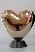 Richard Hudson, 2006, Heart, Polished bronze