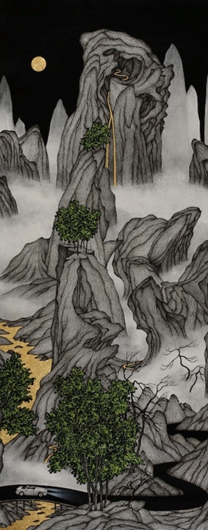 Jui-chung Yao, Dust in the Wind: Mountain Path,
2011