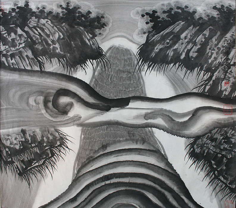 Cloudy Morning at Mount Huangshan