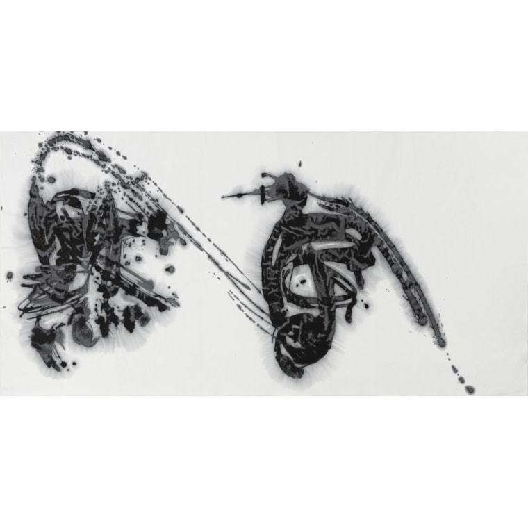 Tomoko Kawao, 2023, Silence, Rice paper and ink