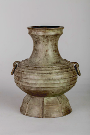 China, Han dynasty, 206 BC - 220 AC, Bronze Hu