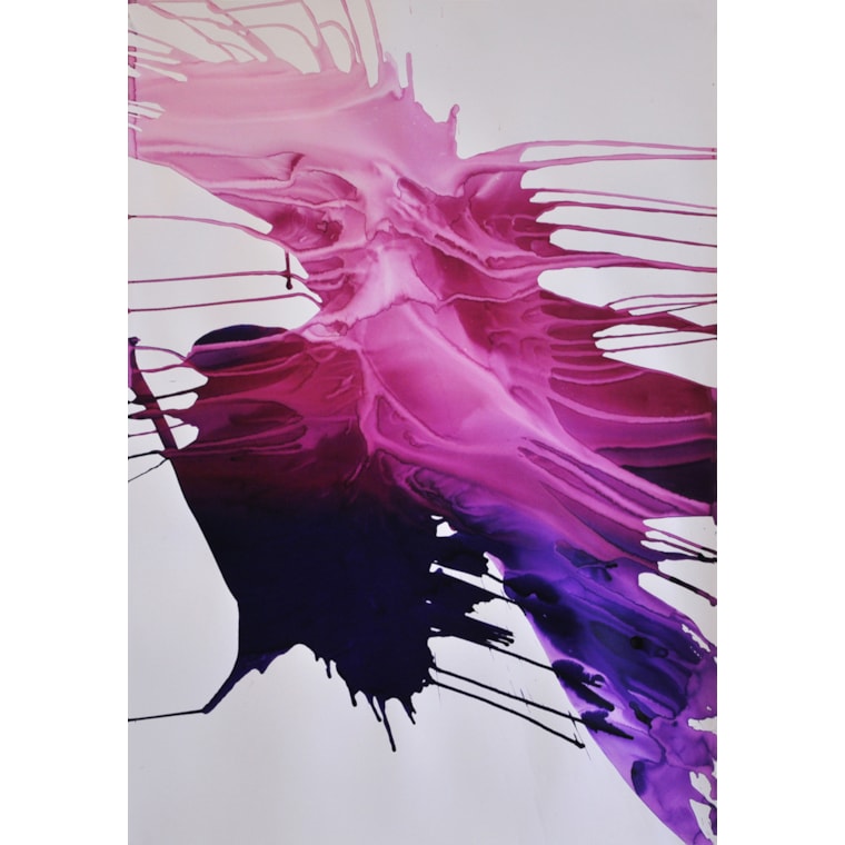 Guo Le, 2017, Multichrome - Purple and Chinese Rouge II, 2017