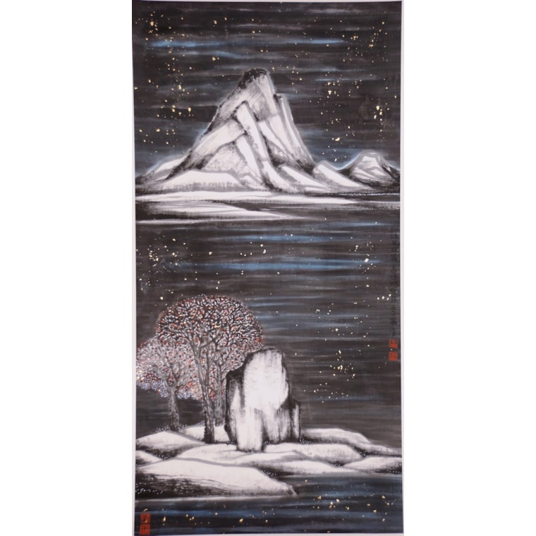 Ch'ing Lo, Rendezvous with a Yuan Painter in a Snowy Evening