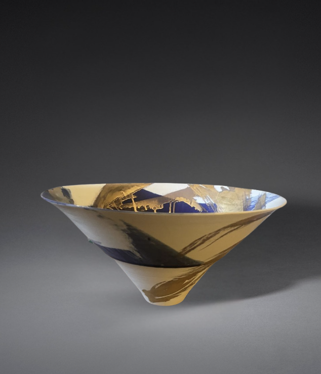  Yoko Imada, 2026, Galaxy - shooting star bowl no. 1